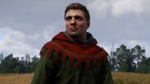 Kingdom Come Deliverance 2 improves on this one big Dragon Age feature: Henry stands in front of a rural scene with a blue sky above him, looking out.