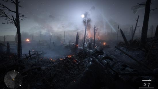 Battlefield 1 campaign trenches