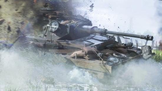 Battlefield V tank