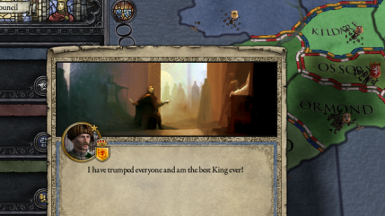 An event card from Crusader Kings 2