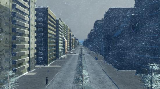 Freezing a city to death in Cities: Skylines - Snowfall