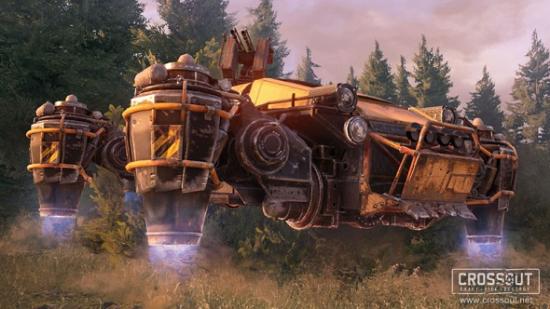 Crossout Hover Cars Dawn Children