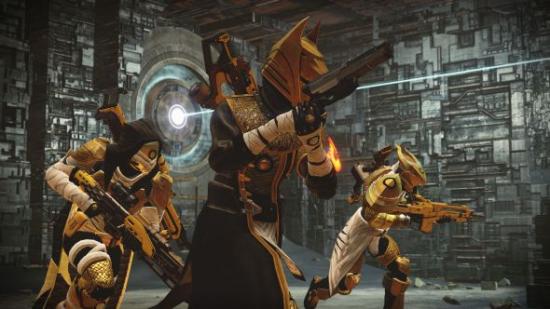 Guardians in Osiris's armour