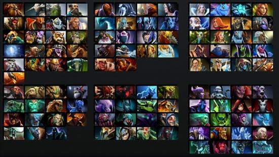 Dota 2 Heroes Roster