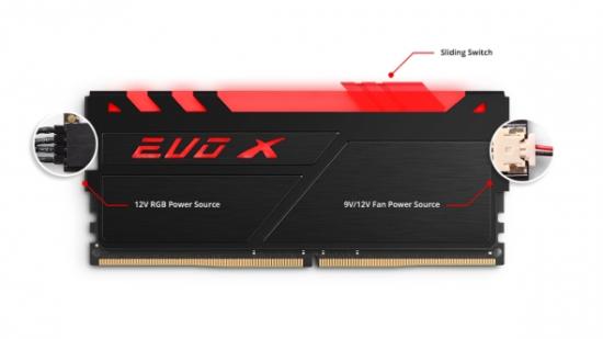 GeIL EVO X DDR4 RGB LEDs