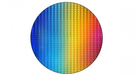 Intel 8th Gen Core wafer