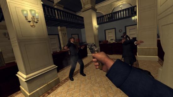 LA Noire VR Case Files gunfight