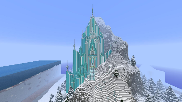 Minecraft Elsa's castle