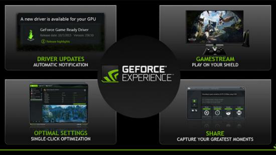 NVIDIA GeForce Experience driver changes