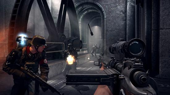 A gameplay shot of The Old Blood.