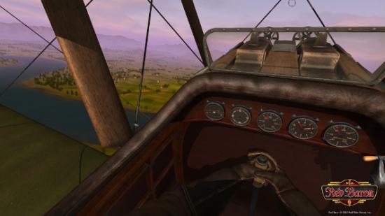 Red Baron kickstarter cockpit