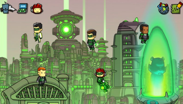 Scribblenauts Unmasked Green Lanterns