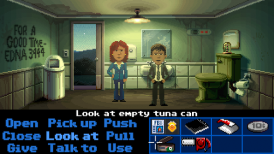Thimbleweed Park Ron Gilbert Point-and-click