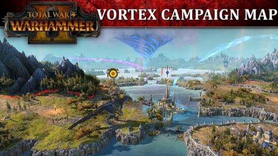 Total War Warhammer 2 Vortex Campaign Map