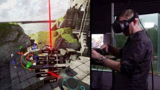 VR in VR Epic Games