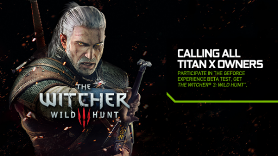 Nvidia Witcher 3 deal