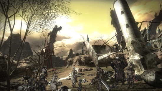 The Realm, Final Fantasy XIV: looking properly imperilled.