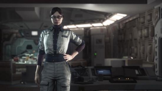 Alien: Isolation stars Amanda, the daughter of Ellen Ripley. This is not she.