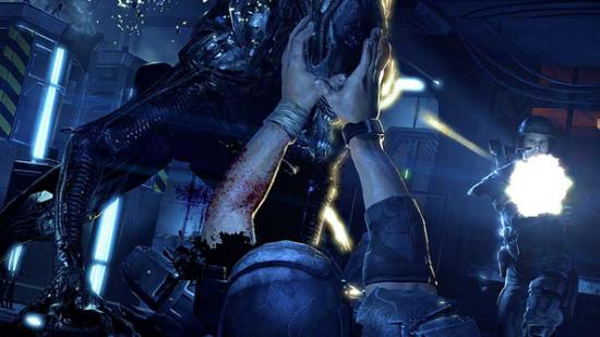 Aliens: Colonial Marines: a nasty surprise.