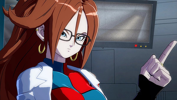 dragon ball fighterz story trailer android 21