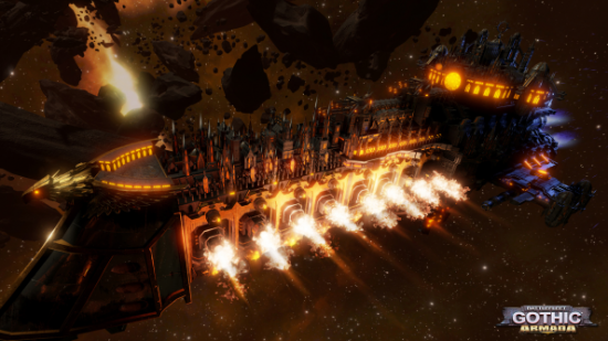 Battlefleet Gothic: Armada tindalos focus home interactive games workshop warhammer 40k