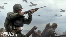 Call of Duty WW2 point and clickbait