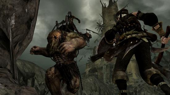 Drangleic is filled with malformed, unexplained creatures. It is brilliant.