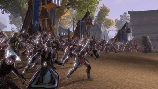Elder Scrolls Online PvP takes a great wad of leaves from the book of Dark Camelot.