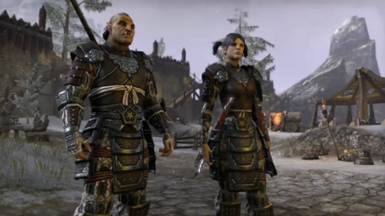 Just some of the population of The Elder Scrolls Online.