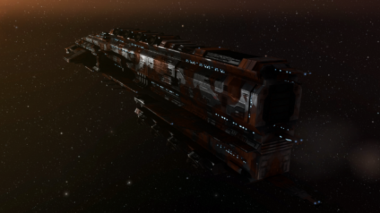 EVE Online ship painting
