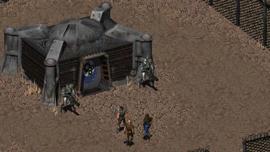 Fallout 1: do not expect to find any heroes in the Brotherhood of Steel.