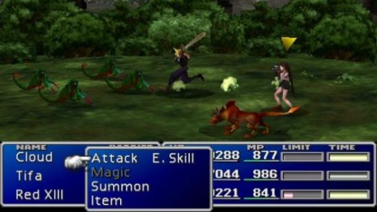 Final Fantasy VII: the best FF, according to a small and constantly contested majority.