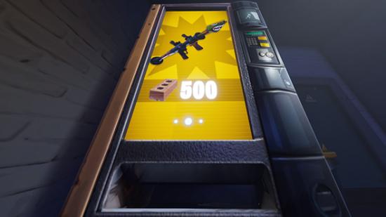 fortnite vending machines high explosives v2