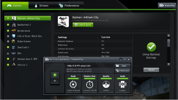 GeForce ShadowPlay offers console DVR on PC | PCGamesN