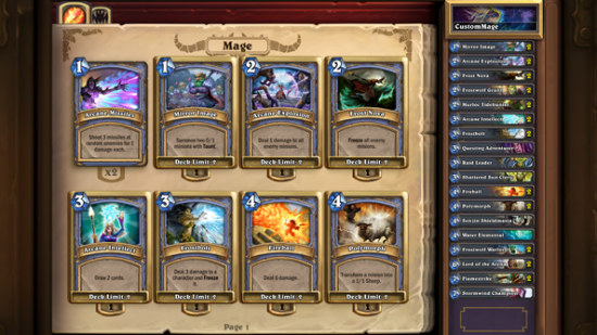 Hearthstone: ready for a decking.