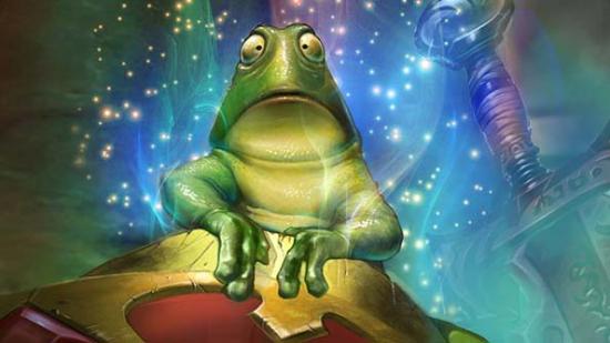 Why let players ribbit when they can speak with their cards?