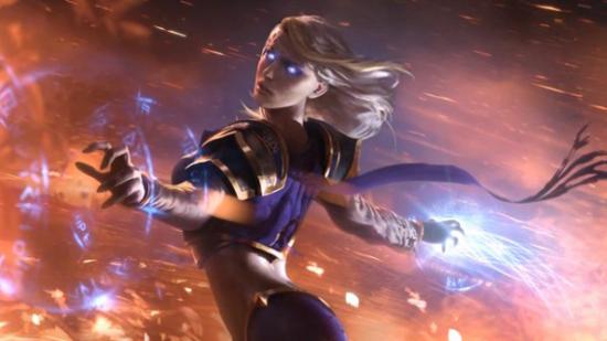 Hearthstone's mage was considered overpowered.
