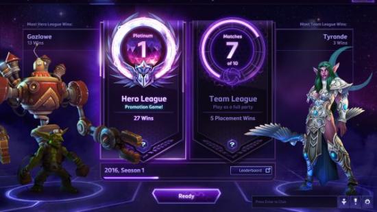 Heroes of the Storm ranked play