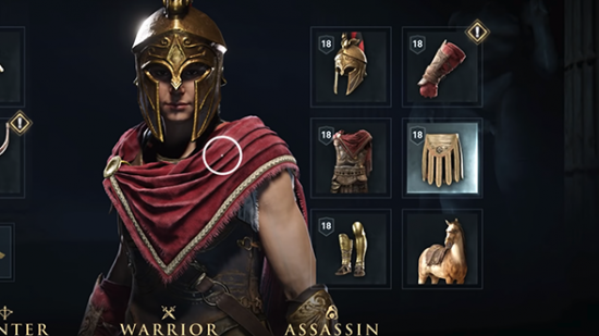 assassin's creed odyssey armour