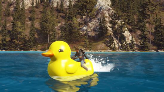 just cause 3 duck boat