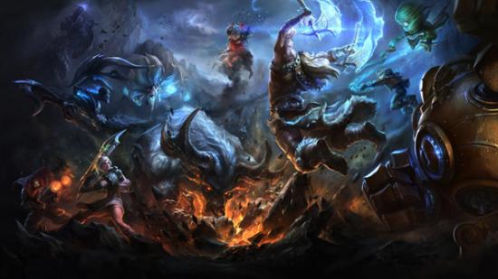 League of Legends dwarfs all other contenders for PC-gaming-by-usage, surprise surprise.