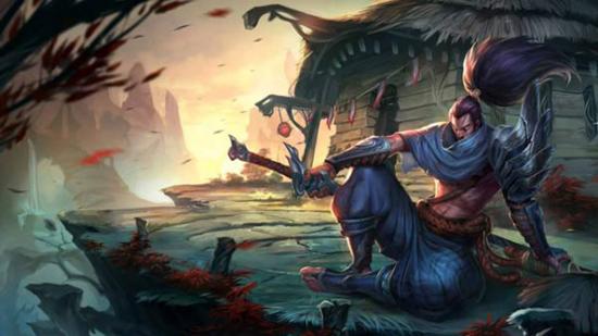 Riot on Yasuo, League of Legends champion.