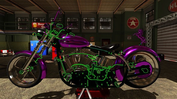 Motorbike Garage Simulator