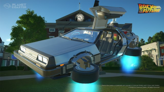 planet coaster film dlc back to the future knightrider the munsters