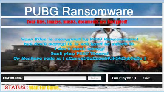 pubg ransomware