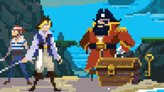 Puffin Treasure Island Pixel