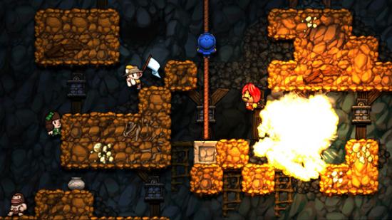 New Spelunky also has a co-op mode, which is nice. If you like accidentally killing you friends (we do).