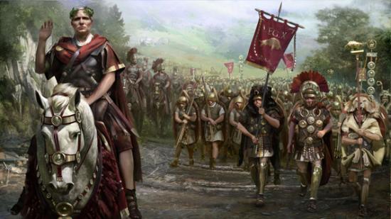 Total War: Rome II's Caesar in Gaul DLC campaign is out now.