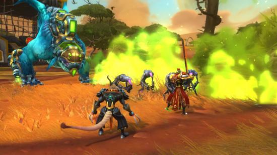 We're streaming Wildstar on Twitch.