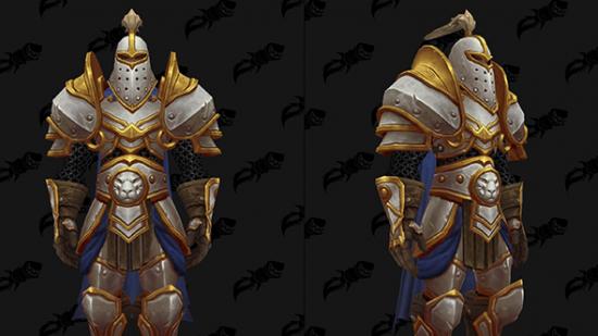 wow battle for azeroth warfronts alliance plate armour